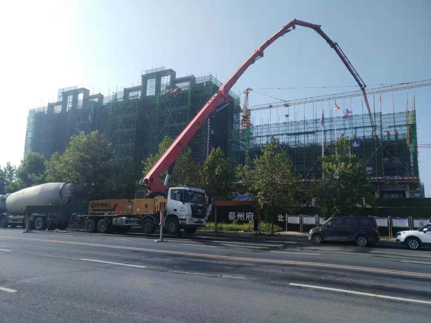 高温混凝土施工